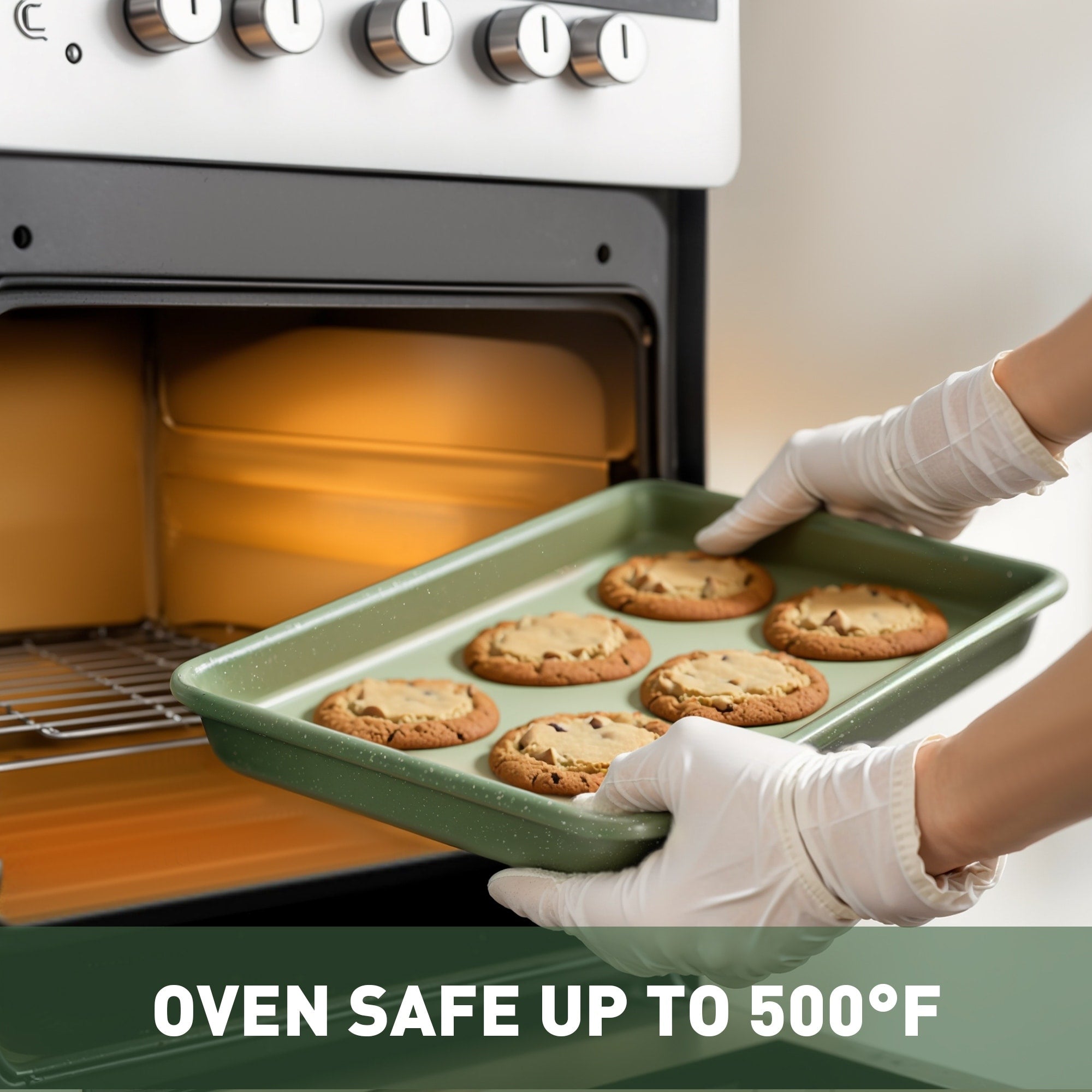 30-Piece Kitchen Granite Cookware and Bakeware Set, Cooking Pans Set Non-Stick Pots and Pans Set