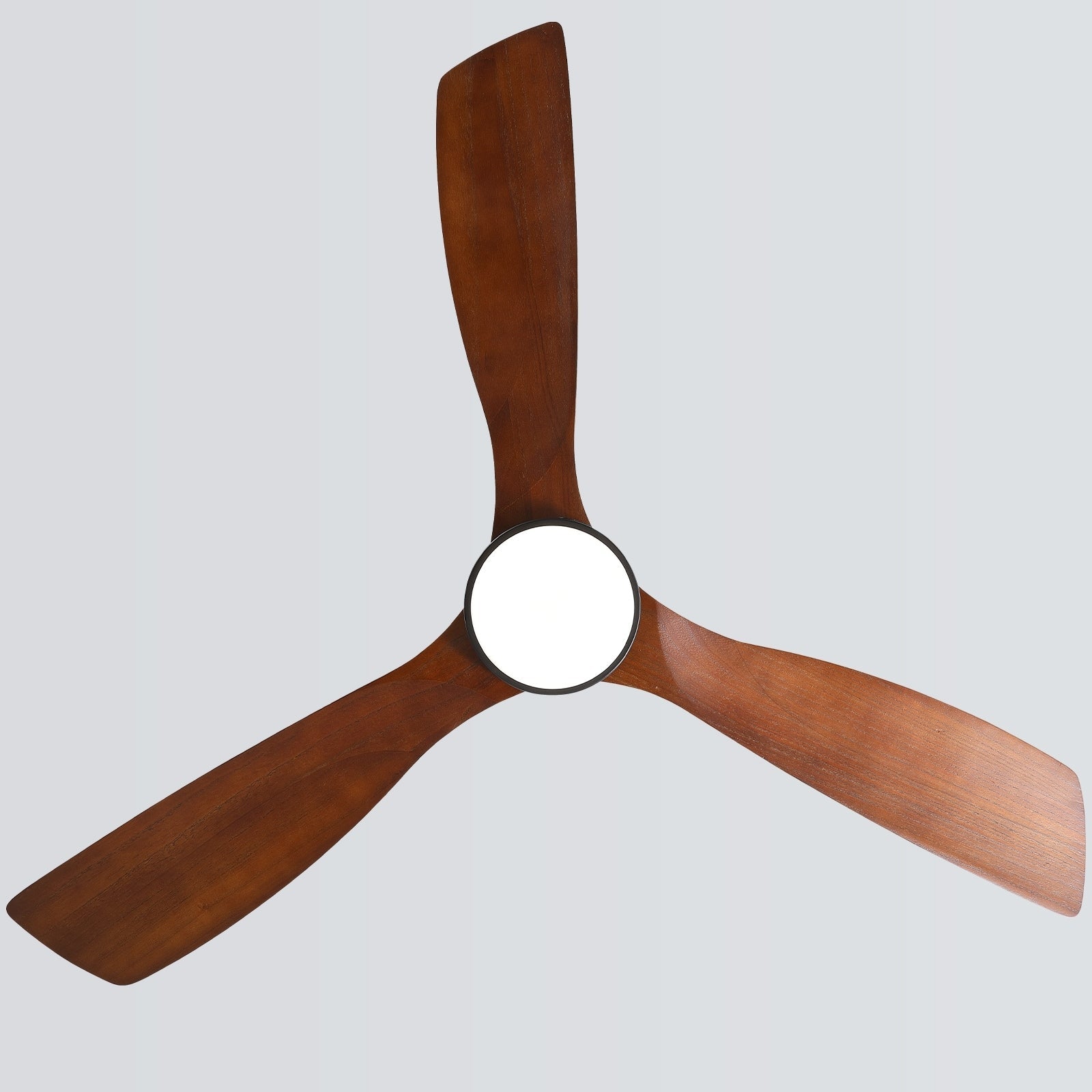 48 and 52 Integrated LED Ceiling Fan with Light and Remote, Reversible DC Motor