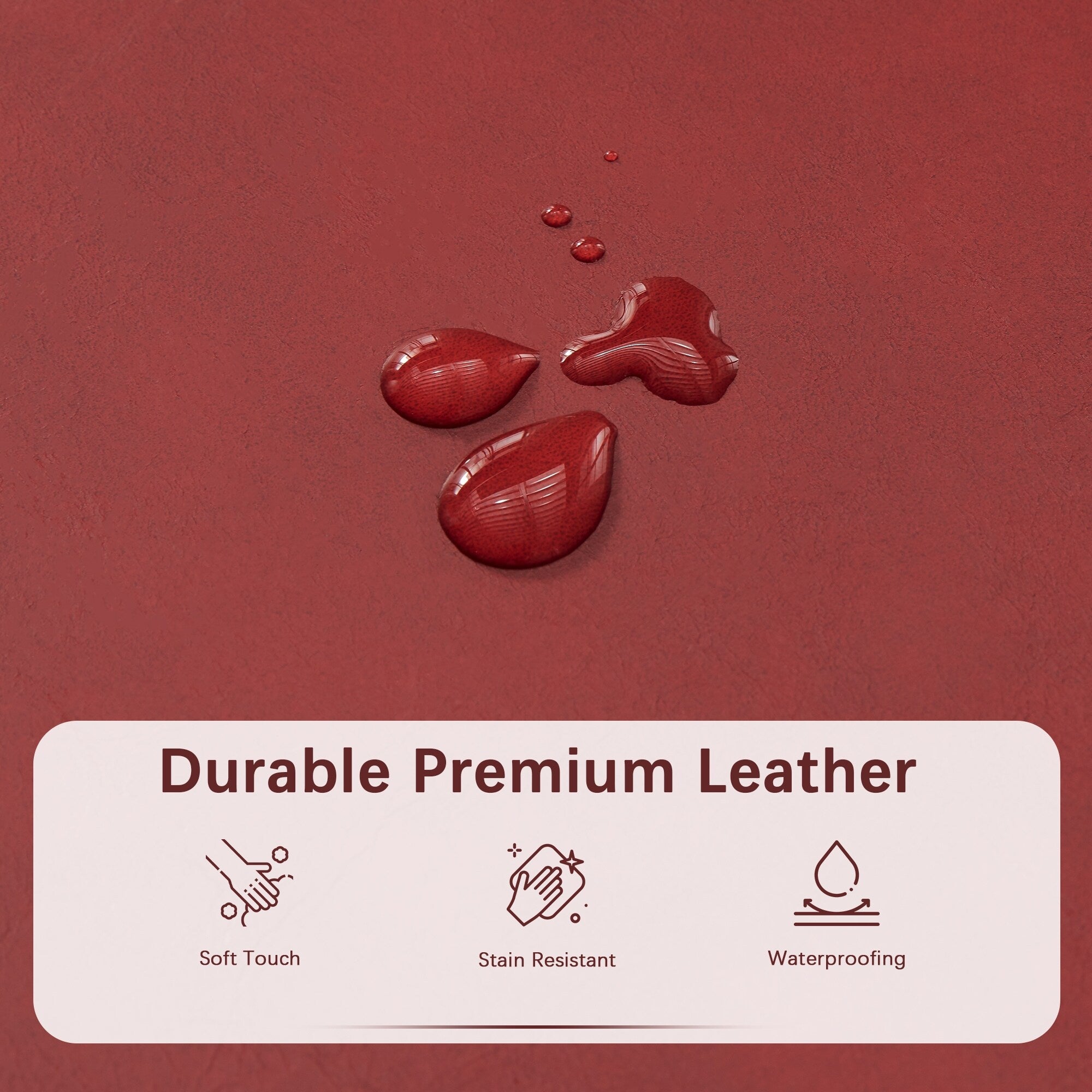 50.3 x 17.50 x 18 Upholstered Rectangular Storage Ottoman-Faux Leather