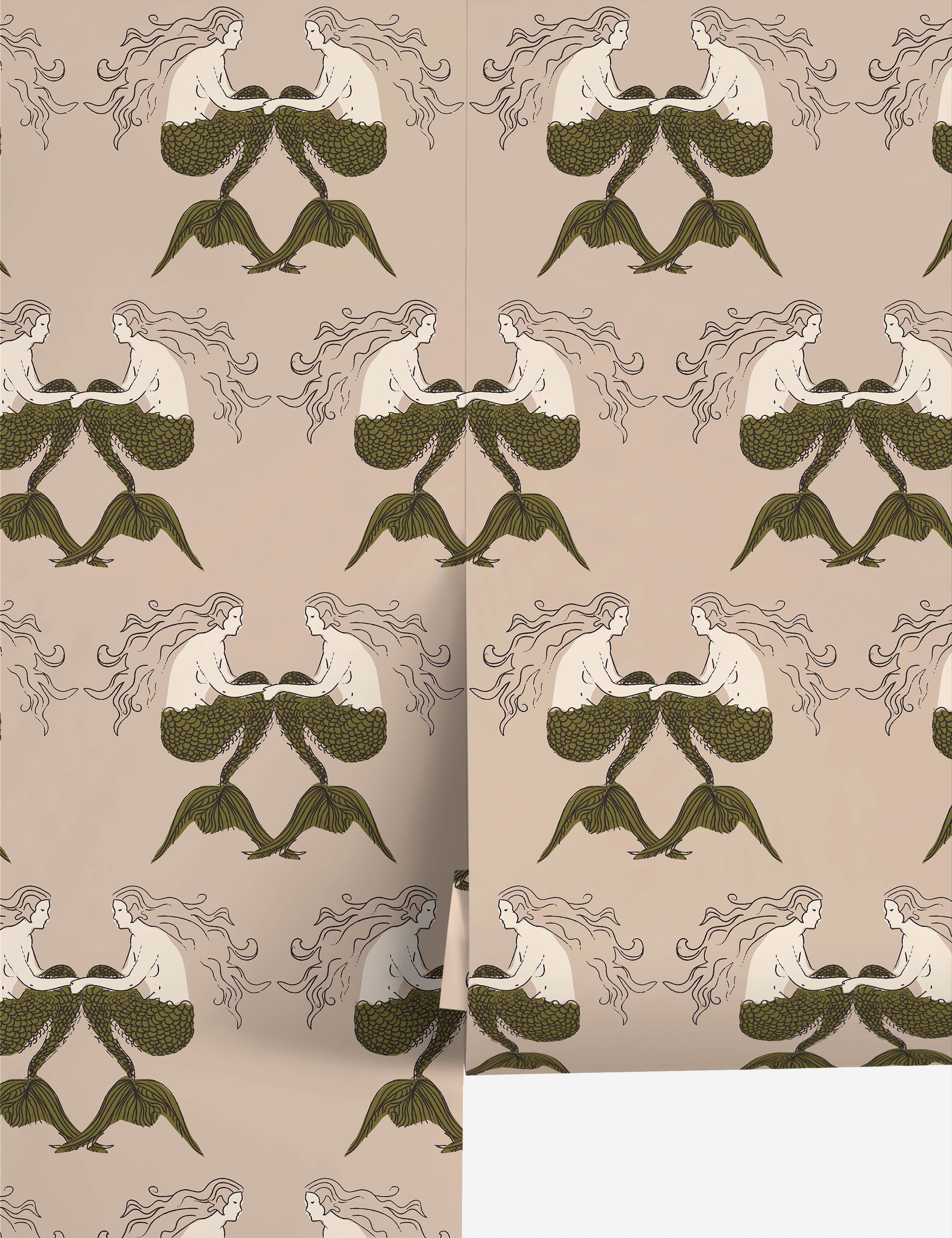 Meri Wallpaper by Sarah Sherman Samuel