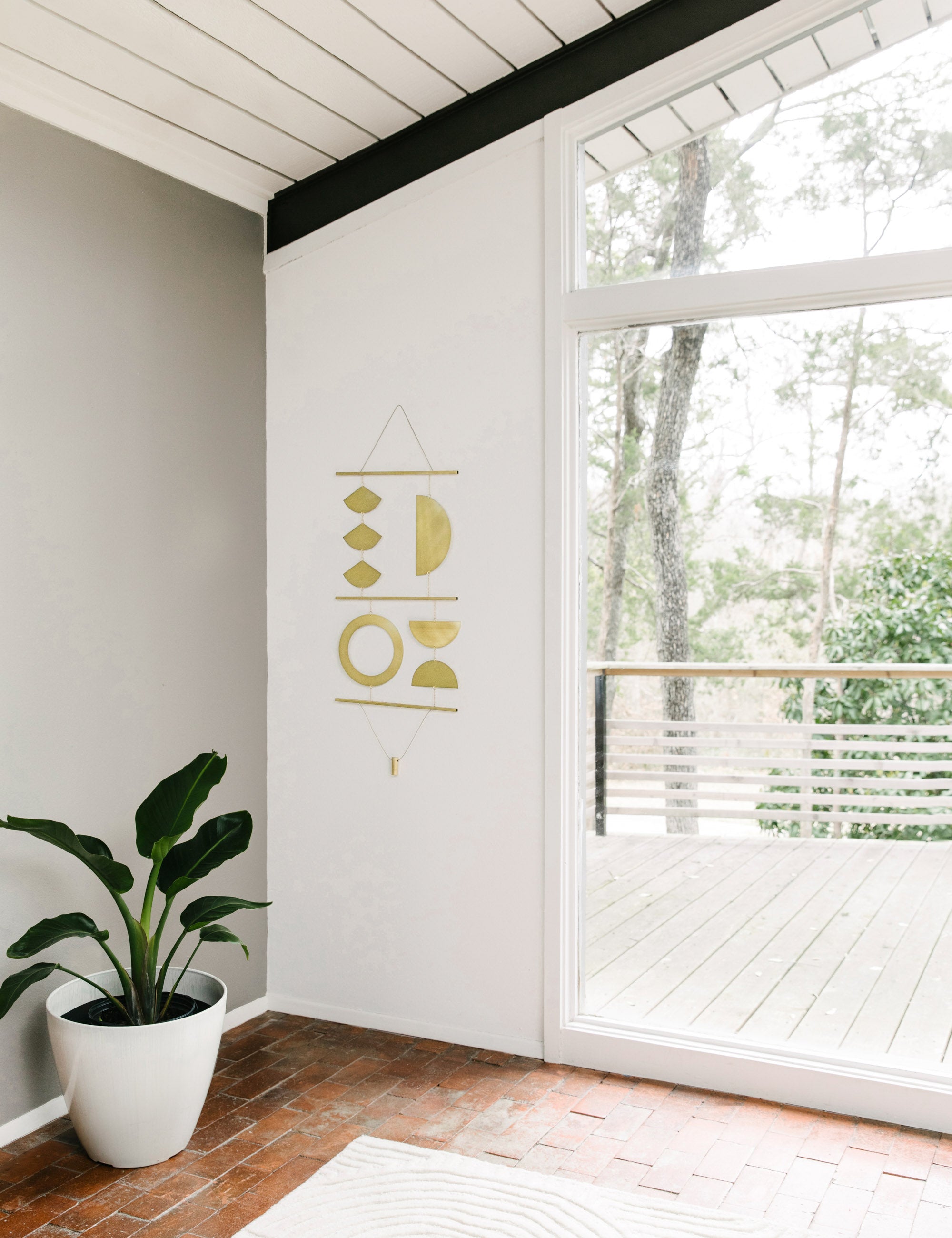 Quadrant Wall Hanging by Circle & Line