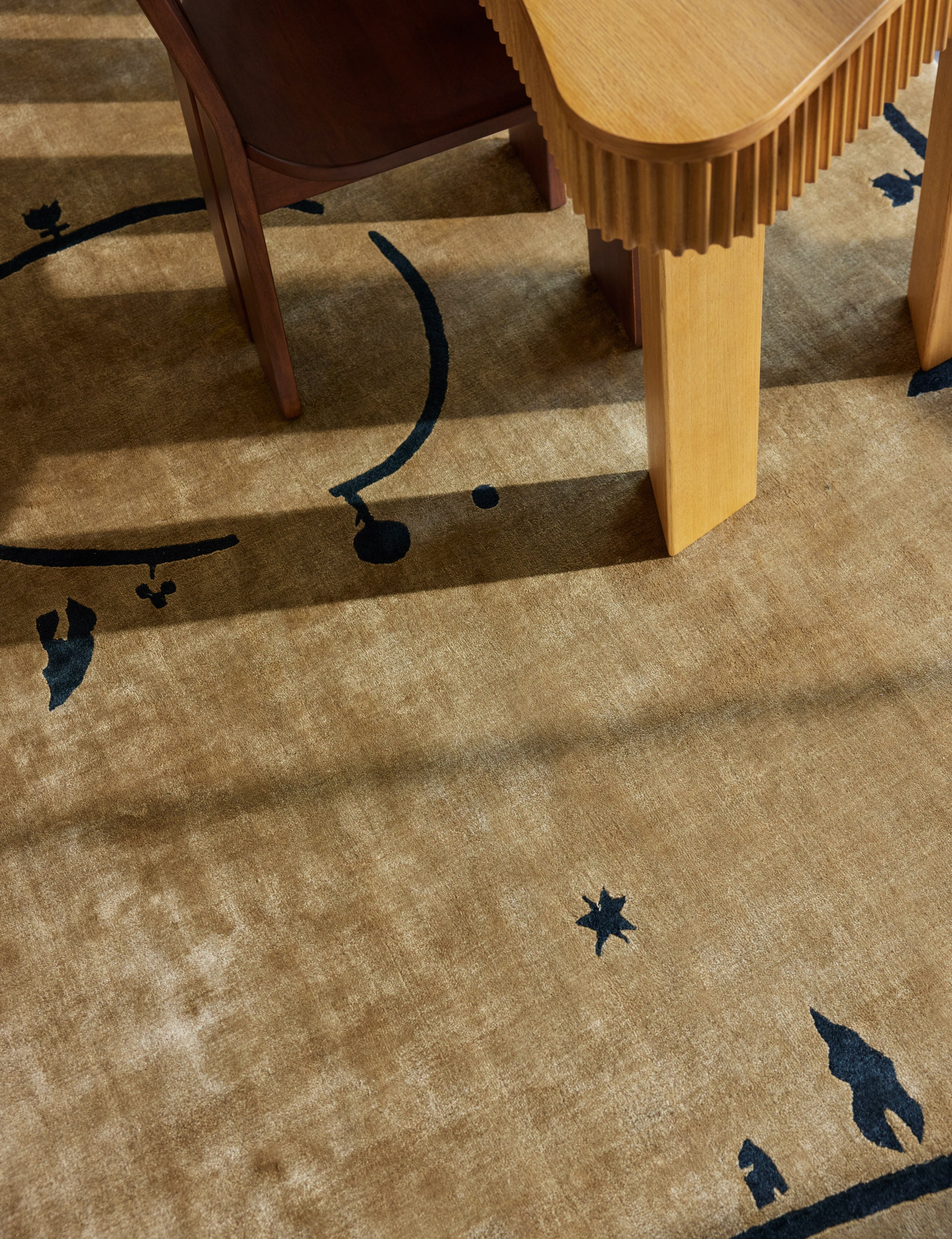 Village Hand-Loomed Viscose Rug by Sarah Sherman Samuel