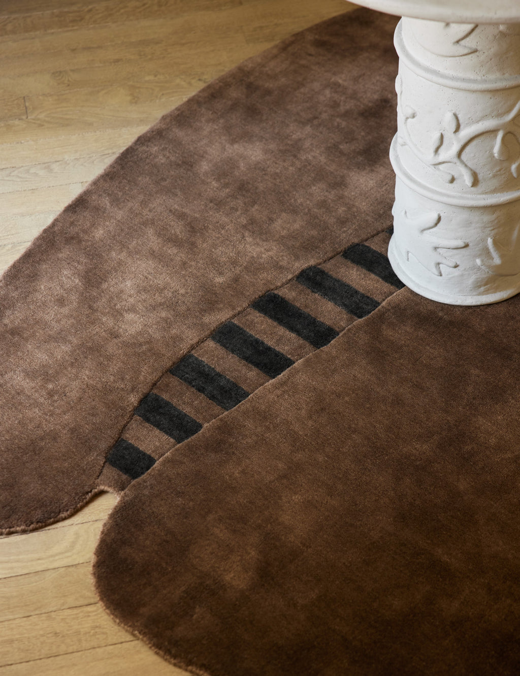 Yoyo Hand-Loomed Rug by Sarah Sherman Samuel