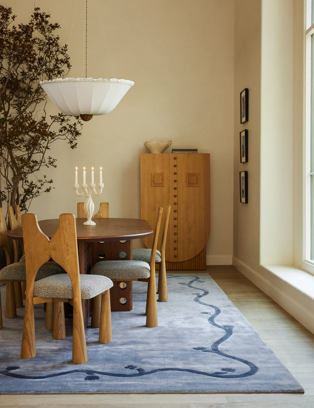 Vinyet Hand-Loomed Viscose Rug by Sarah Sherman Samuel