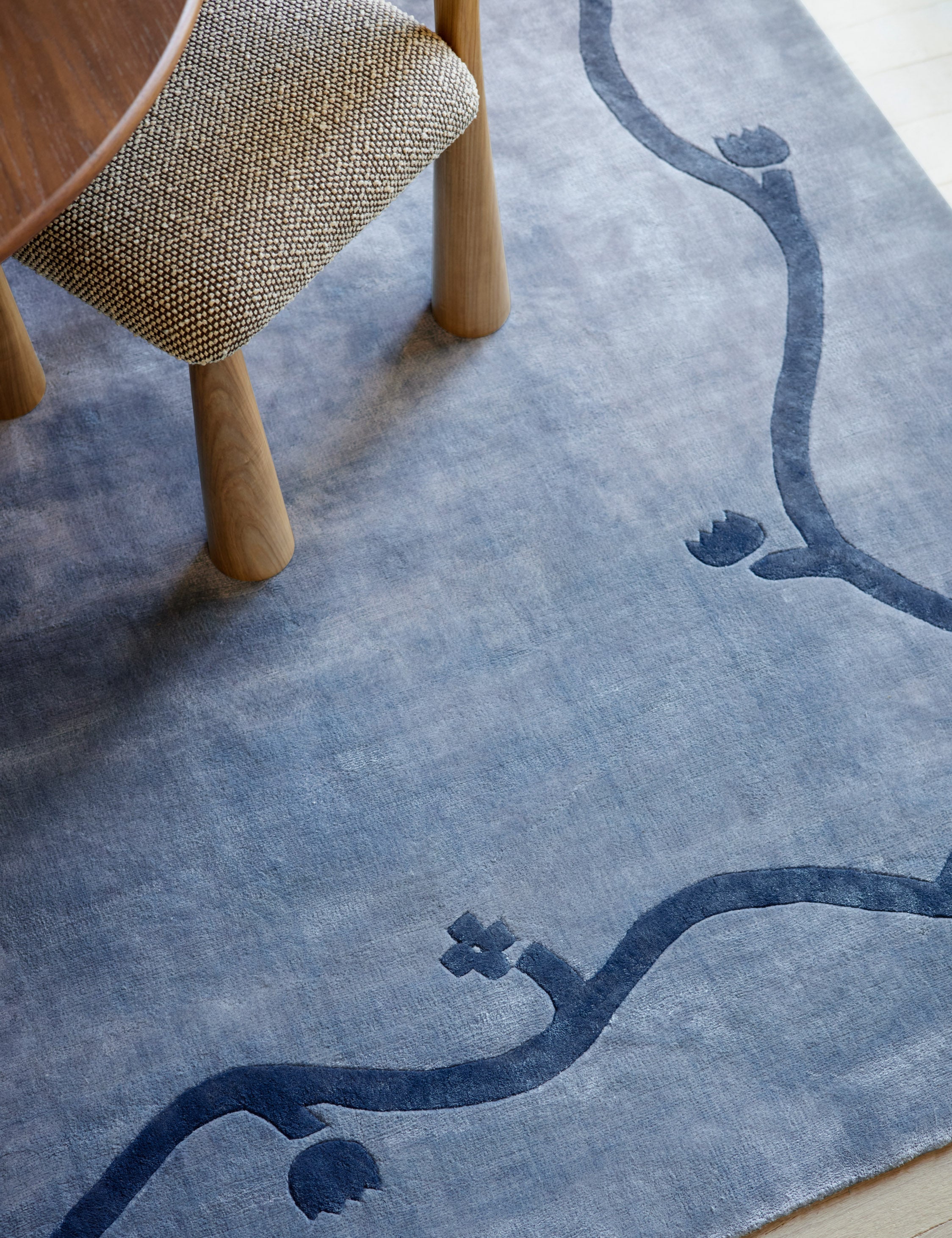 Vinyet Hand-Loomed Viscose Rug by Sarah Sherman Samuel