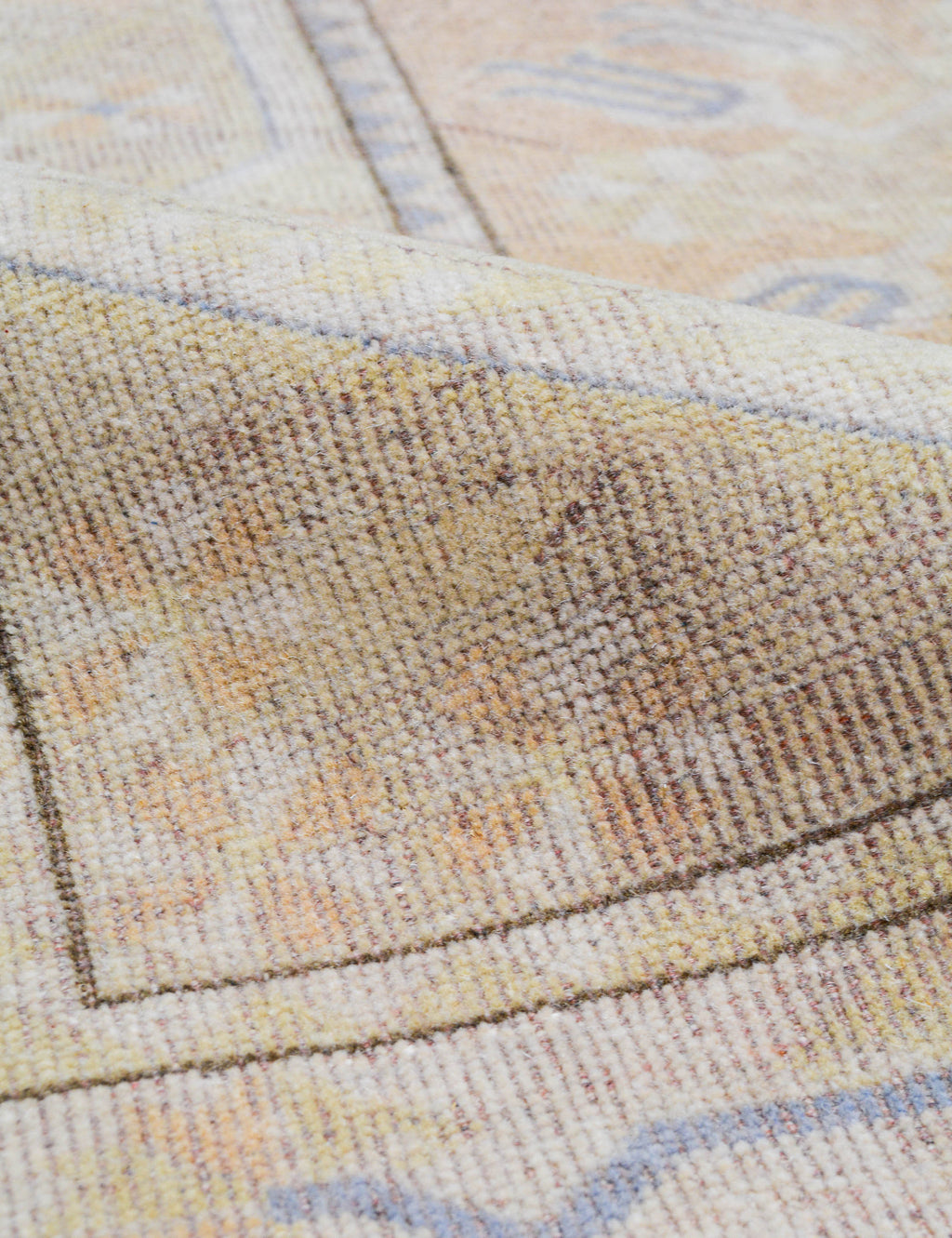 Vintage Turkish Hand-Knotted Wool Rug No. 520, 3' 7 X 6'