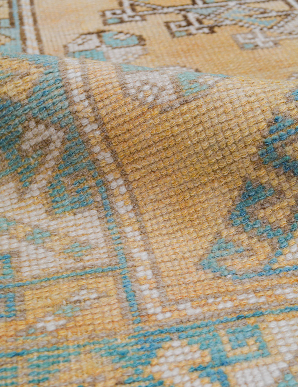 Vintage Turkish Hand-Knotted Wool Rug No. 522, 3' 8 X 5' 10