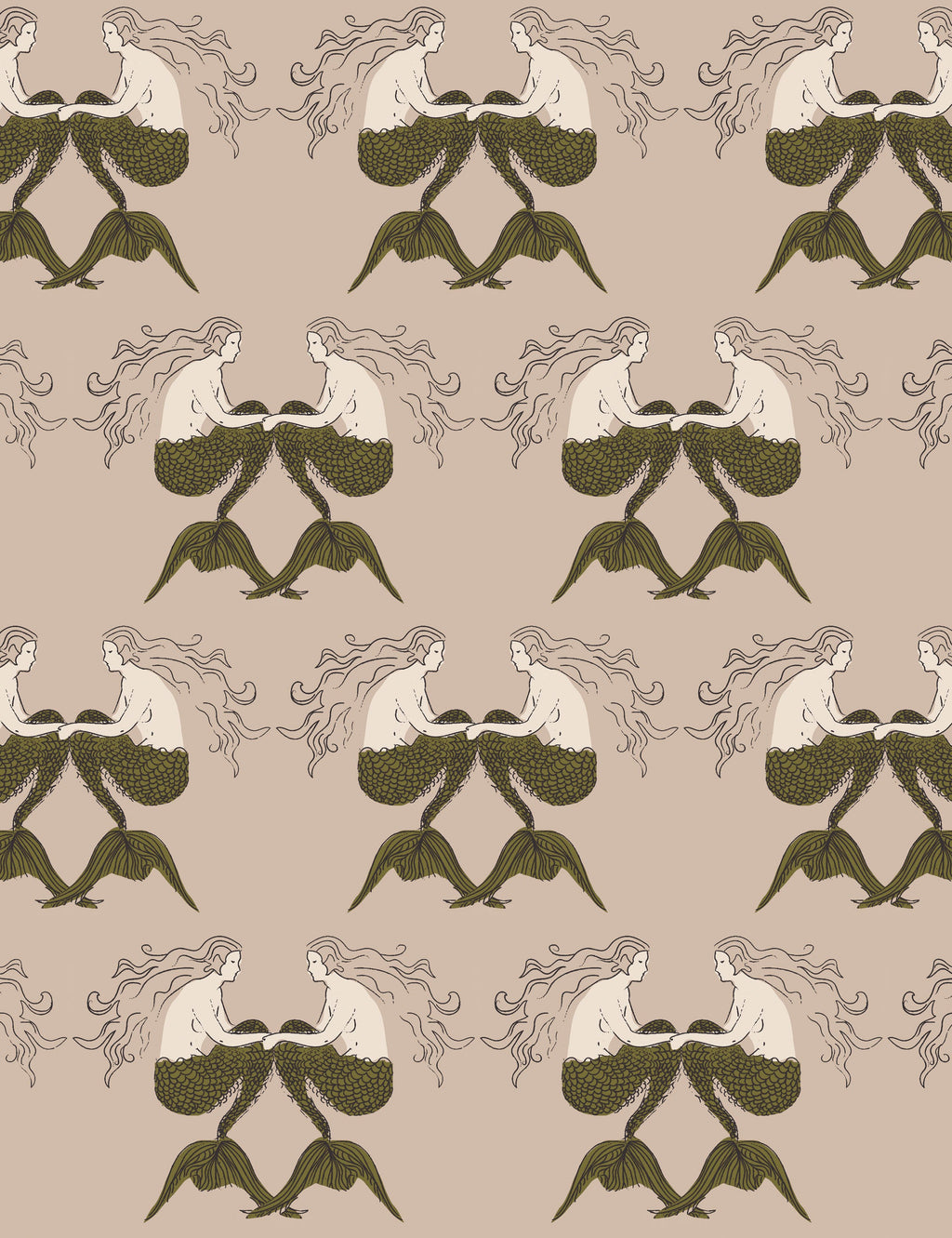 Meri Wallpaper by Sarah Sherman Samuel