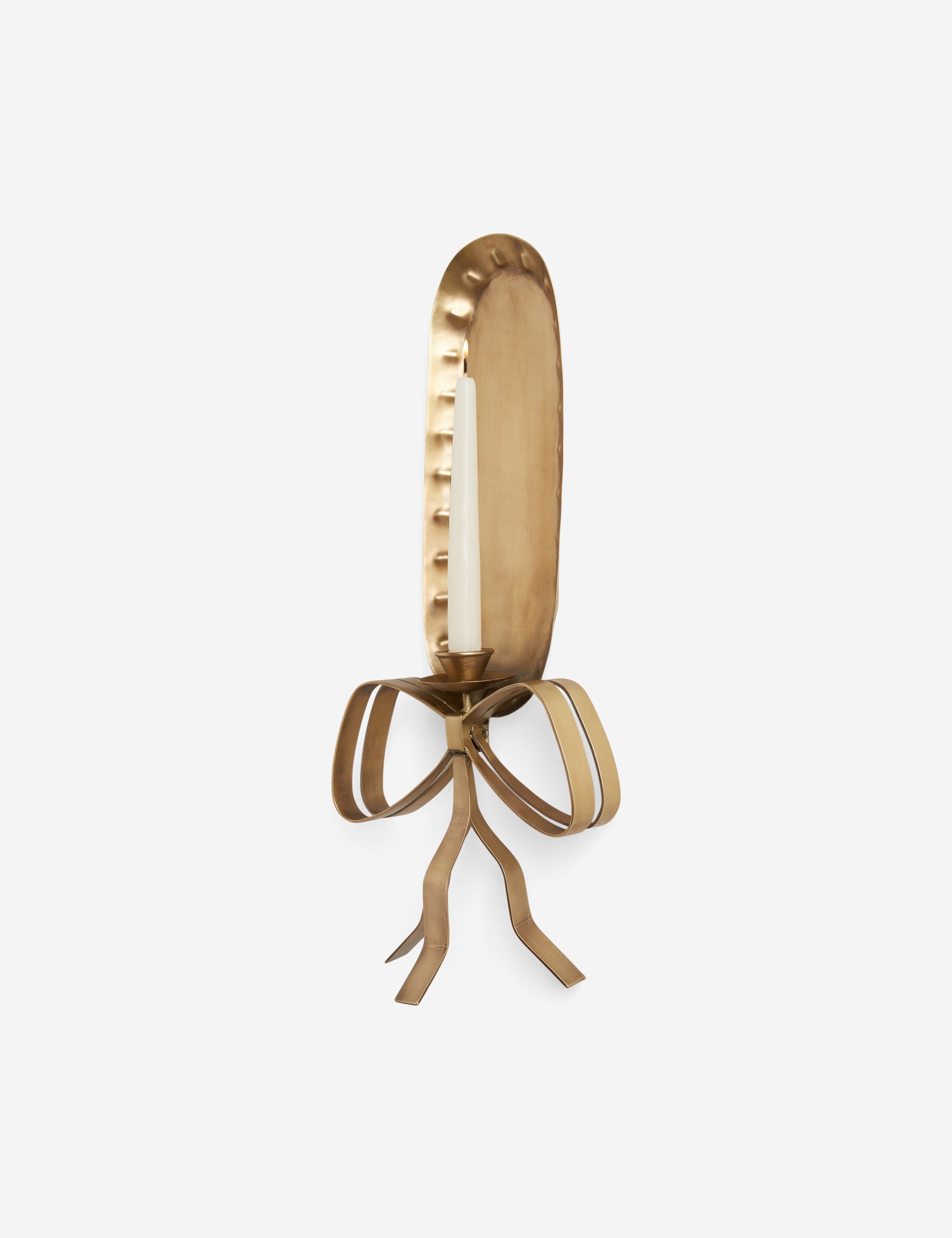 Ribbon Candle Sconce