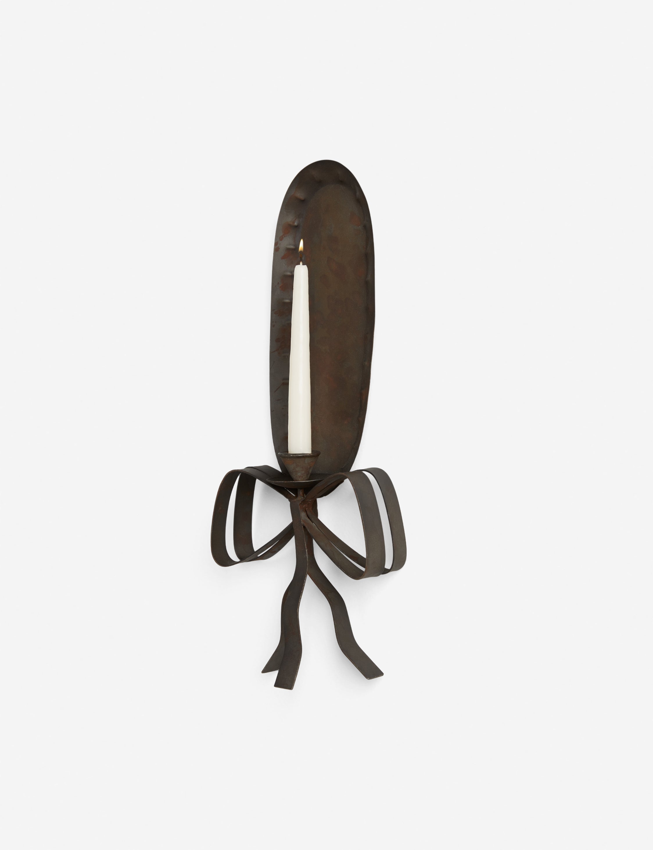 Ribbon Candle Sconce