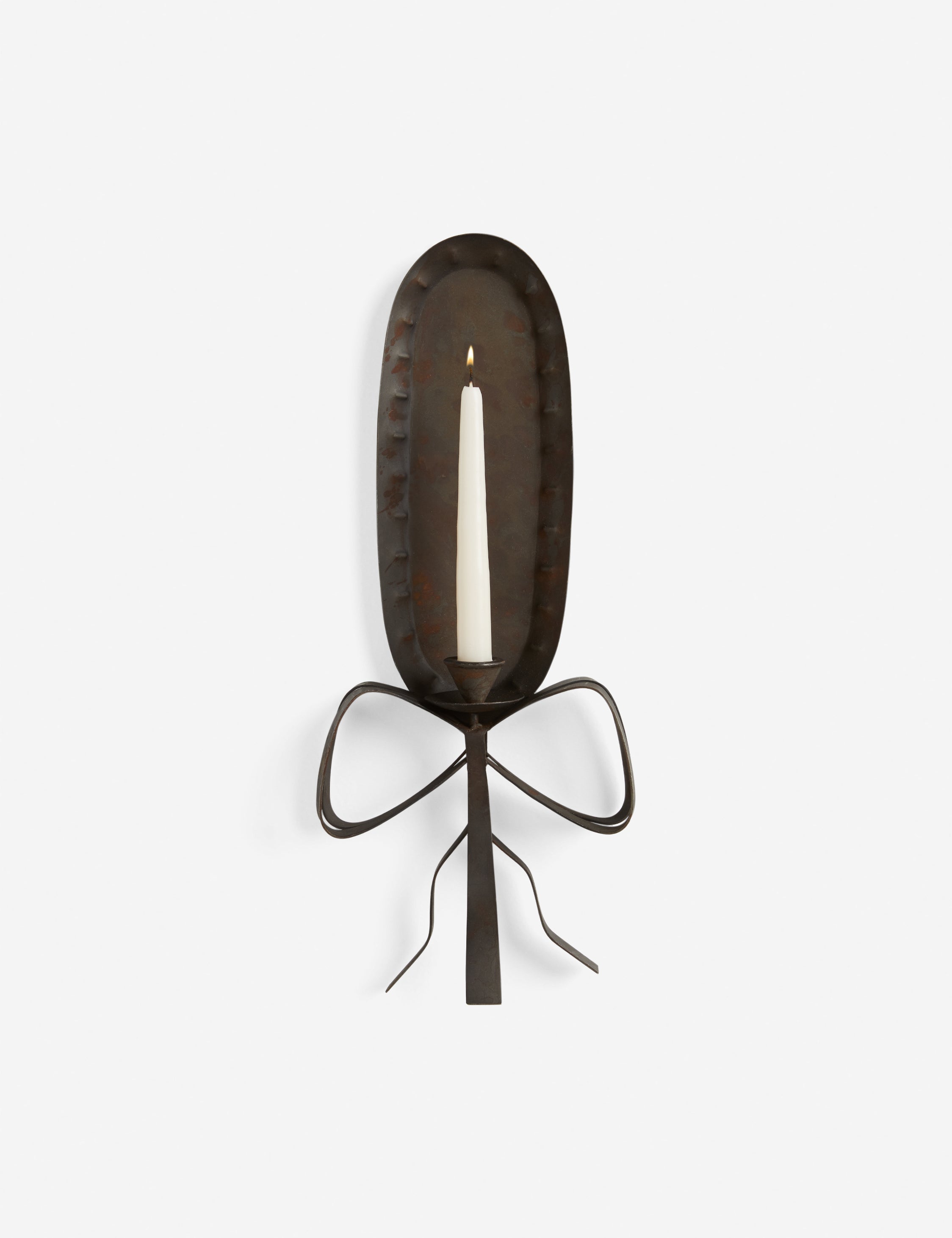 Ribbon Candle Sconce